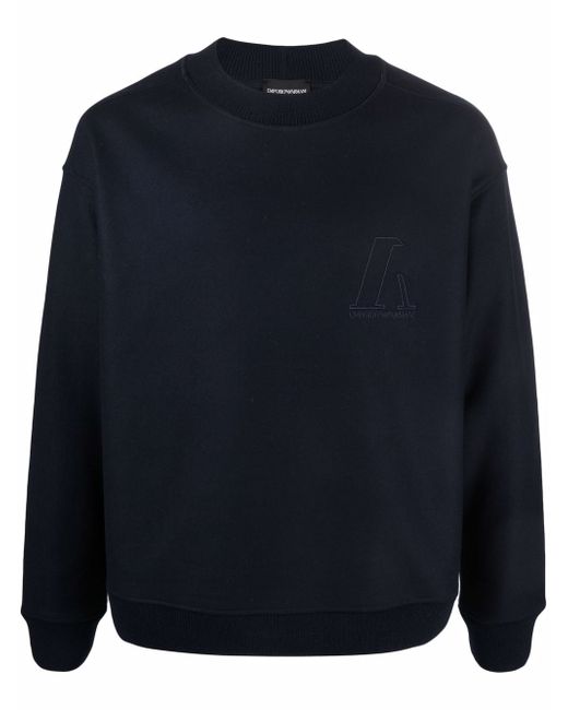 Emporio Armani wool-blend sweatshirt