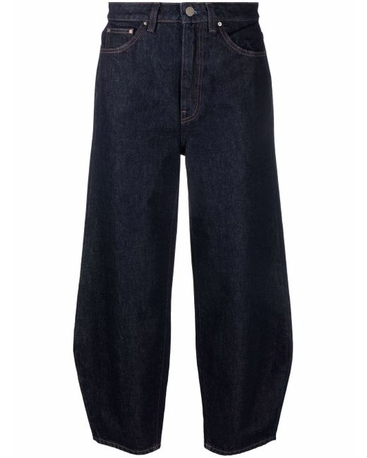 Totême tapered cropped jeans