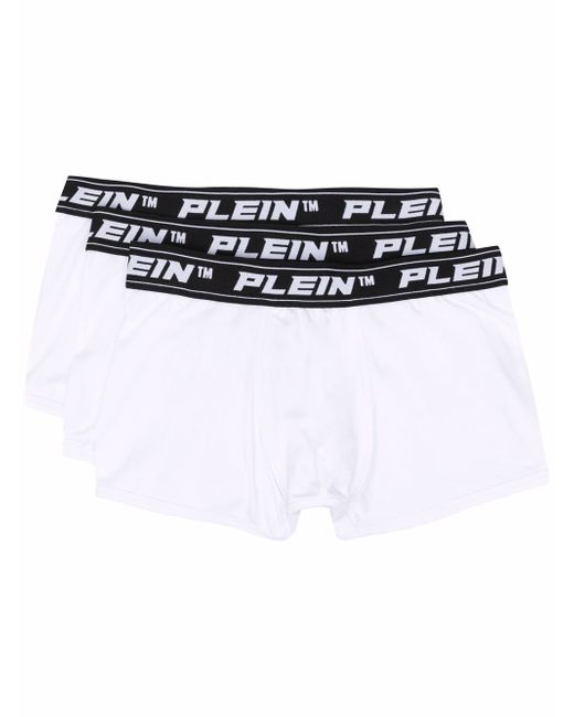 Philipp Plein logo waistband boxers pack of 3