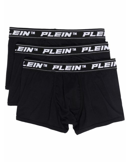 Philipp Plein logo waistband boxers pack of 3