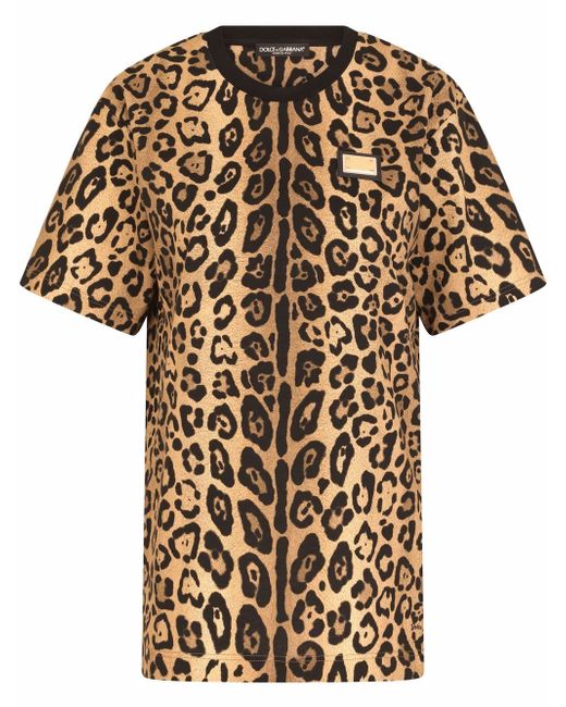 Dolce & Gabbana leopard-print T-shirt