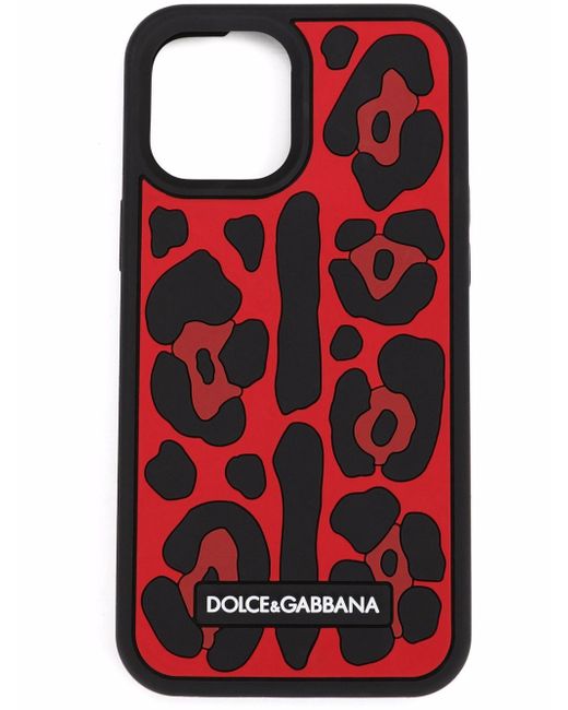Dolce & Gabbana leopard-print iPhone 12 Pro max case