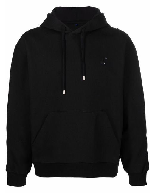 Ader Error logo-print oversized hoodie