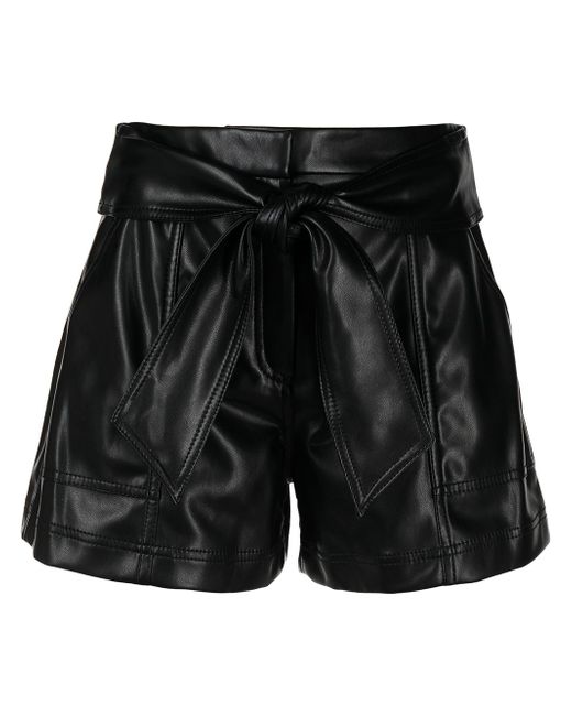 Jonathan Simkhai Core Mari faux leather shorts