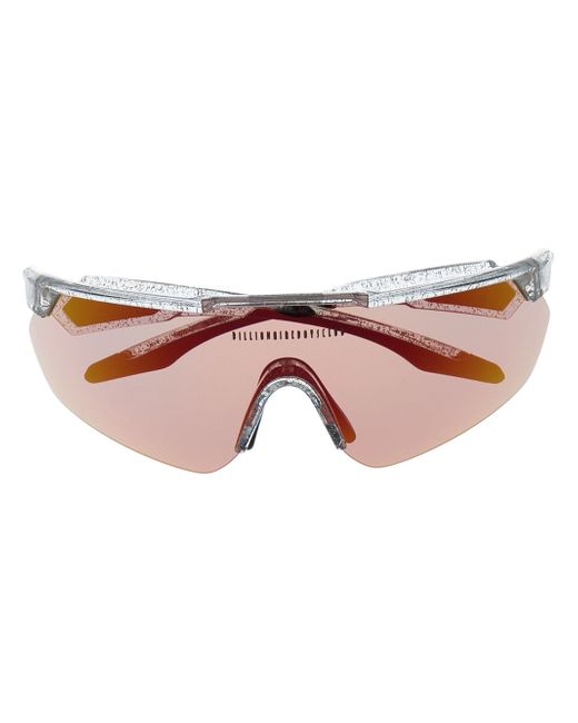 Billionaire Boys Club logo deca wraparound-frame sunglasses