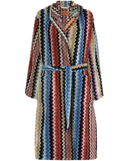 Missoni Home Adam hooded belted robe