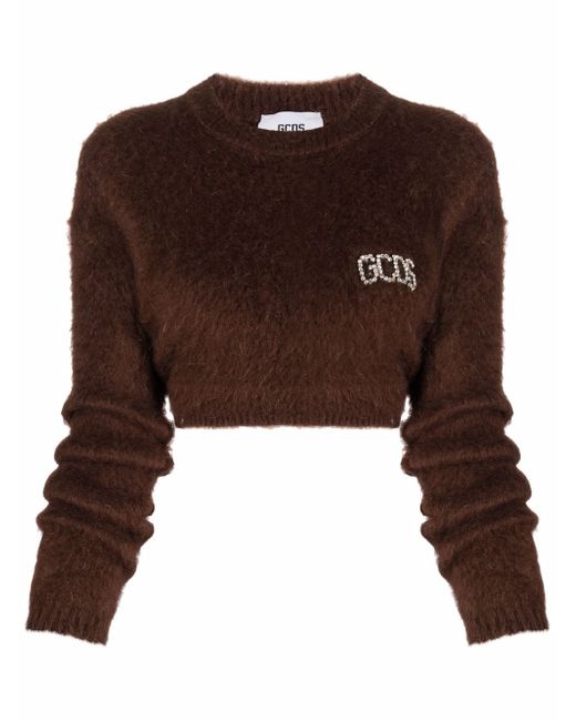 Gcds embellished-logo jumper