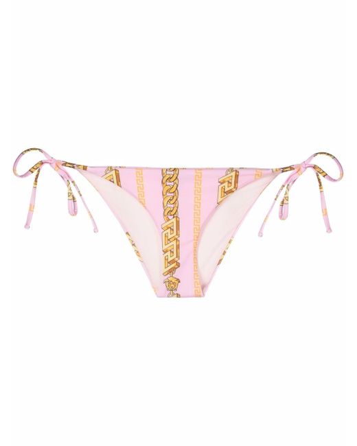 Versace Greca-print bikini bottom