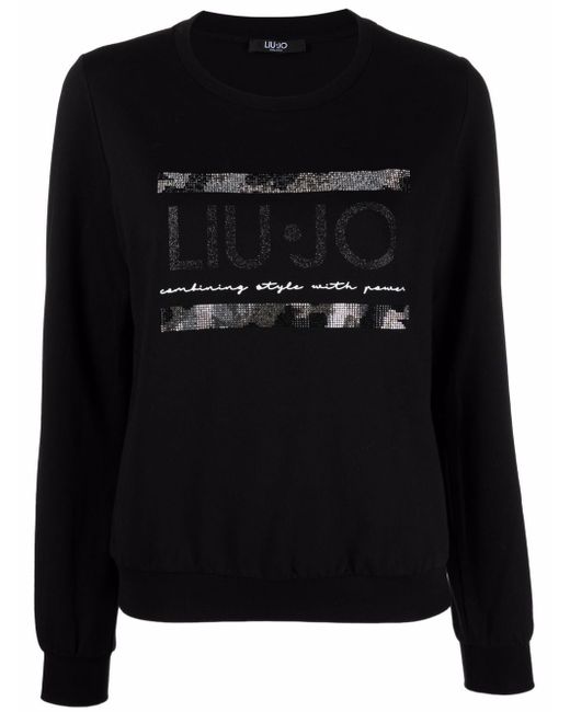 Liu •Jo logo-print sweatshirt