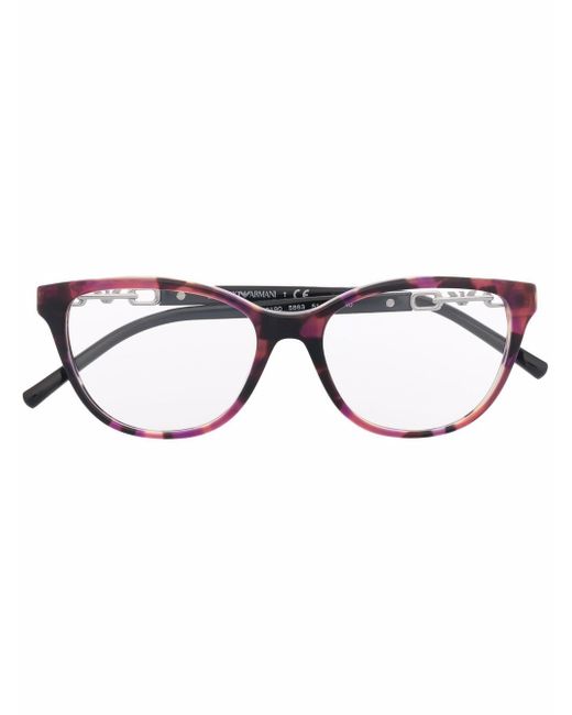 Emporio Armani cat eye-frame glasses