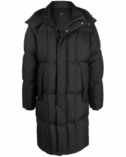 Theory hooded puffer coat