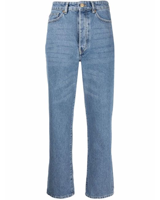 By Malene Birger cropped straight-leg jeans