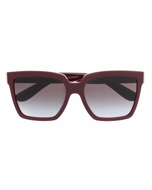 Dolce & Gabbana gradient oversized-frame sunglasses