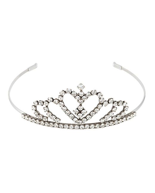 Saint Laurent embellished tiara