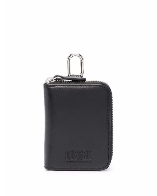 Diesel Zipped leather key case