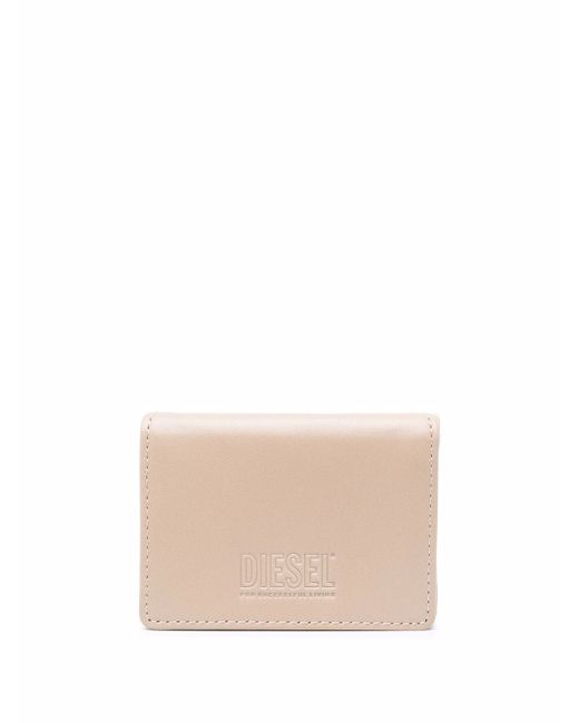 Diesel Lorettina faux-leather tri-fold wallet