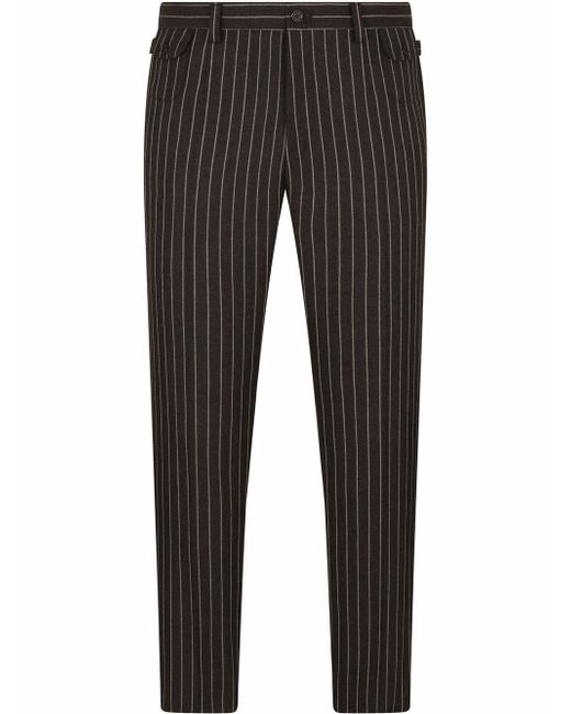 Dolce & Gabbana pinstripe-pattern tailored trousers