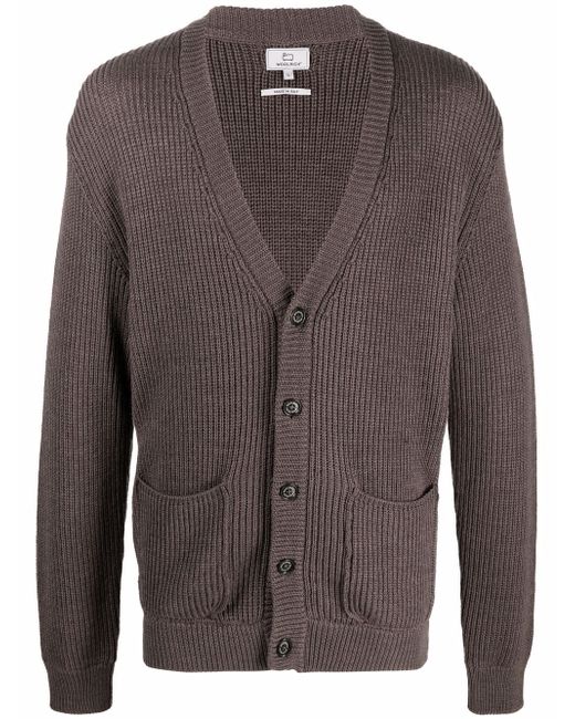 Woolrich ribbed-knit cardigan