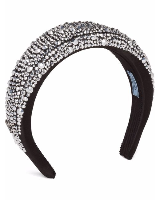 Prada stud-embellished headband