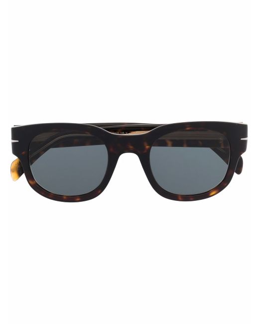 David Beckham Eyewear tortoiseshell square-frame sunglasses