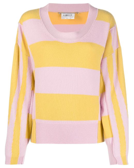 Stella McCartney stripe-print jumper