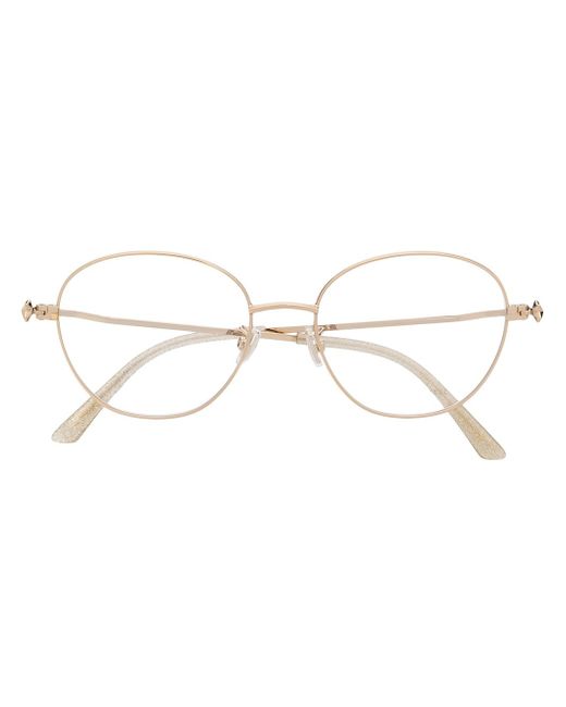 Jimmy Choo round-frame glasses