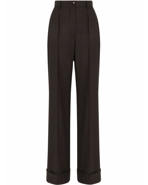 Dolce & Gabbana high-waist wide-leg trousers