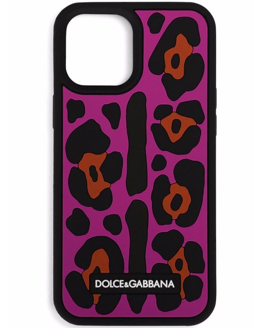 Dolce & Gabbana leopard print iPhone 12 Pro Max case