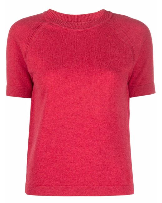 Barrie fine-knit cashmere top