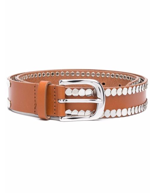 Iro stud-embellished belt