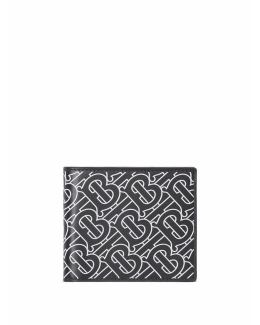 Burberry mongoram-print bifold wallet