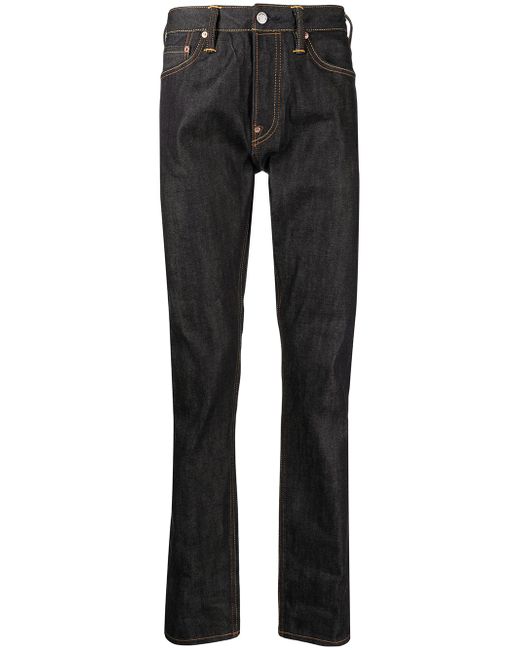 Evisu rear logo-print jeans