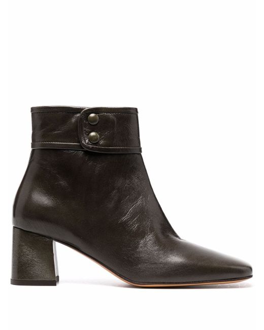 Tila March square-toe ankle boots