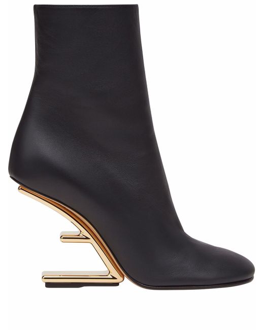 Fendi First 105mm ankle boots