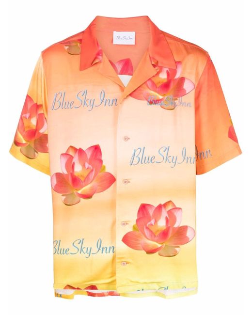 Blue Sky Inn floral-print shirt