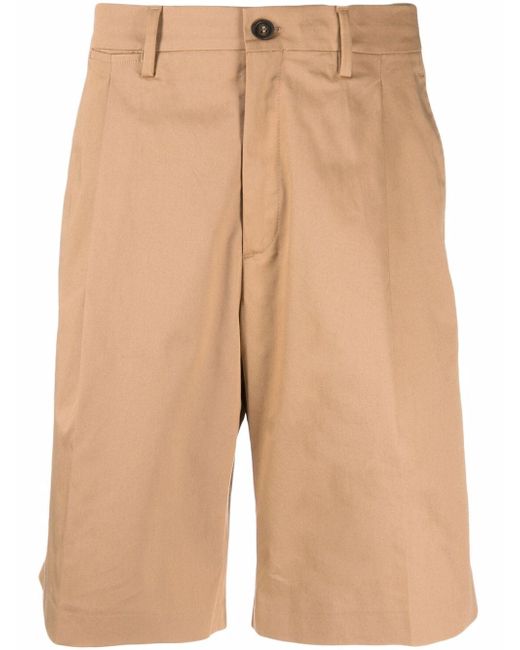 Golden Goose pressed-crease cotton chino shorts