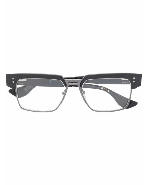 DITA Eyewear logo square-neck glasses