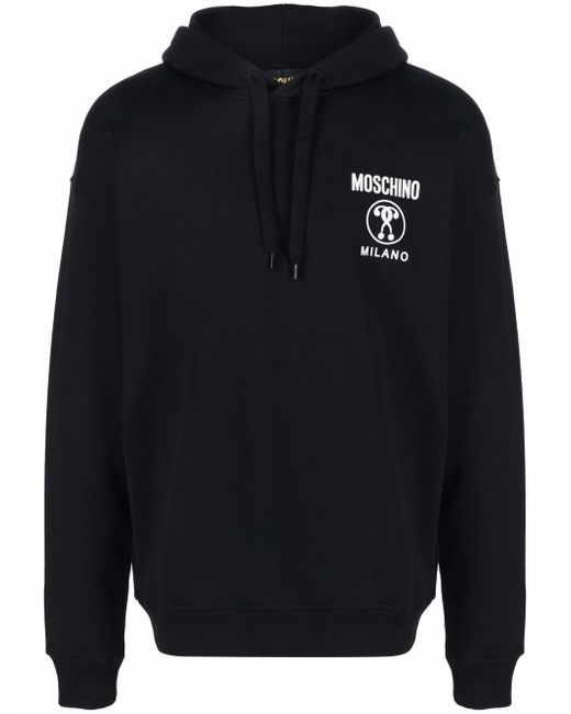 Moschino logo-printed hoodie