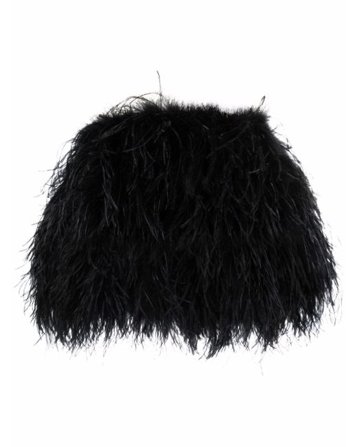Styland ostrich feather top