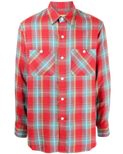 Seven By Seven checked wool shirt