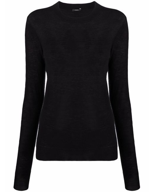 Joseph round-neck knitted top