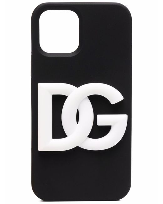 Dolce & Gabbana debossed-logo iPhone 12 Pro case