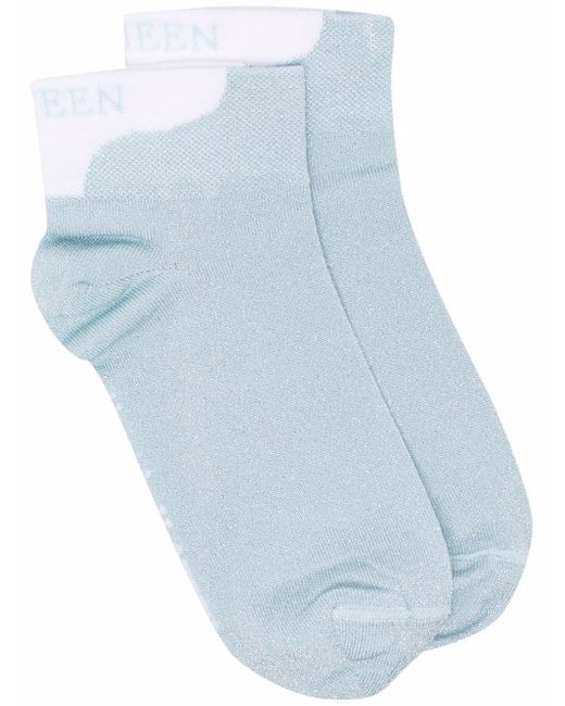 Alexander McQueen two-tone socks