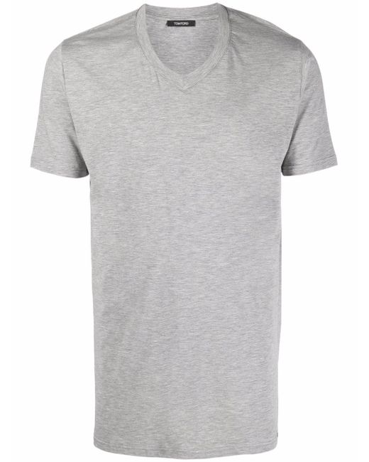 Tom Ford V-neck cotton-blend T-shirt