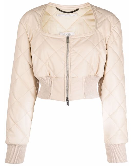 Stella McCartney cropped quilted jacket