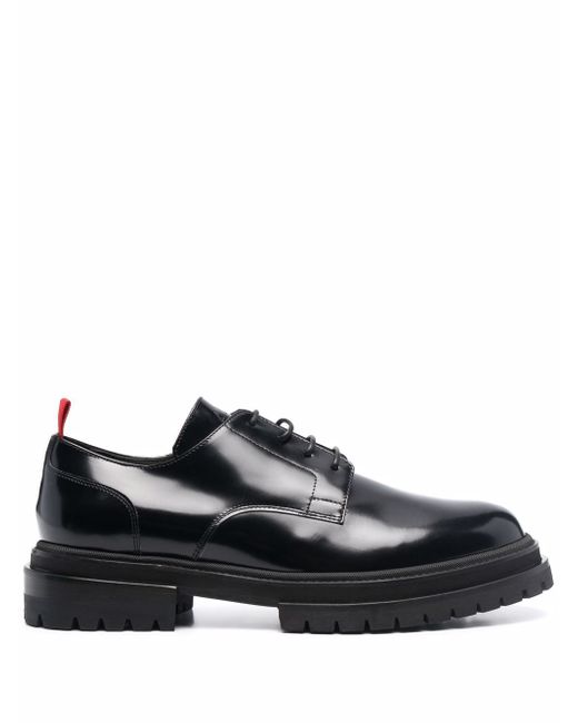 424 lace-up leather oxford shoes