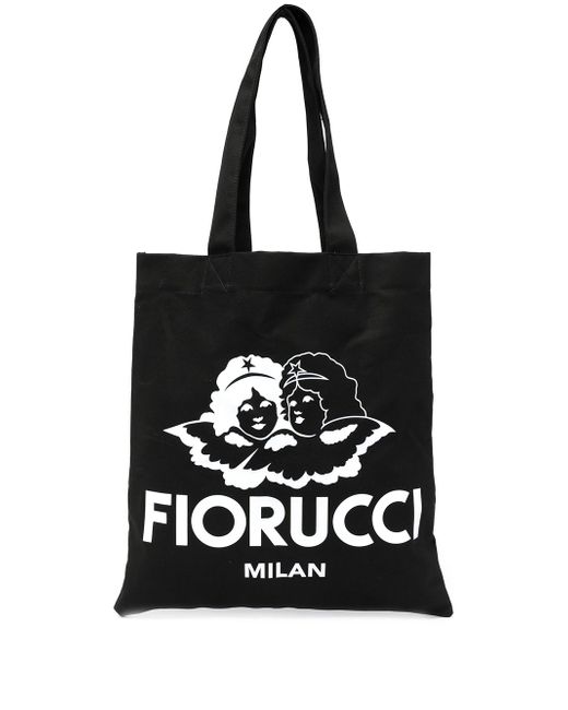 Fiorucci Naive Angels-print tote bag