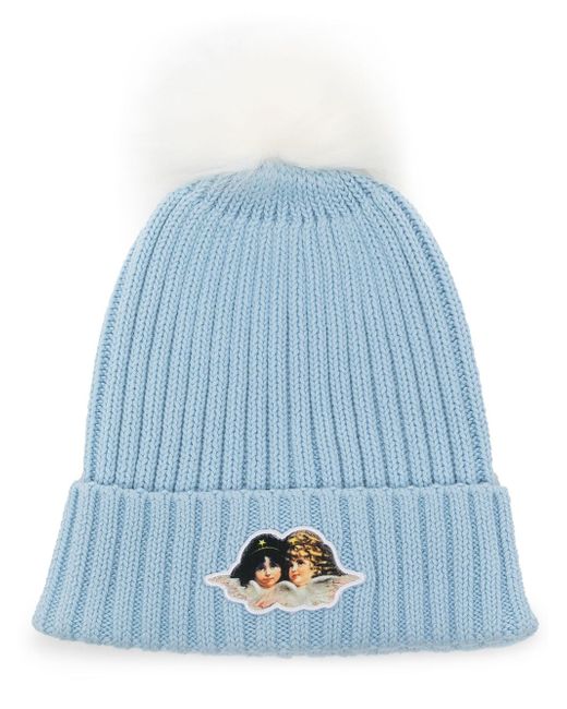 Fiorucci Icon Angels ribbed-knit beanie