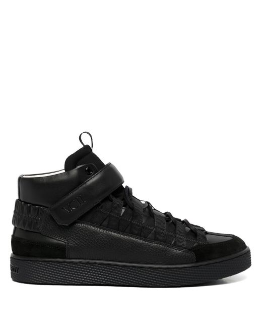 Pierre Hardy high-top leather sneakers