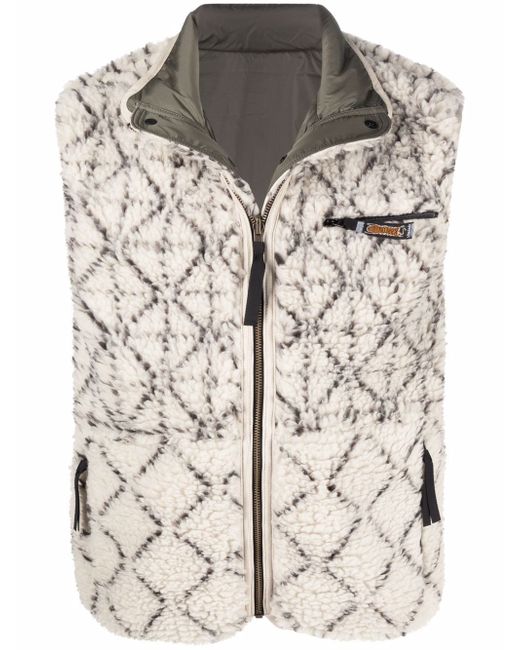Kapital Sashiko reversible vest jacket